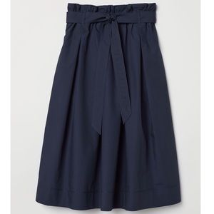 BNWT Navy Midi Skirt
